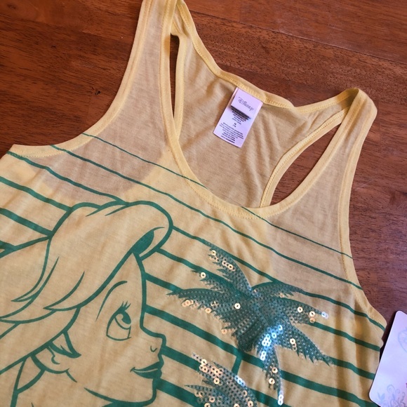 Disney Ariel Little Mermaid Tank top NWT Sz M cute - Picture 4 of 9